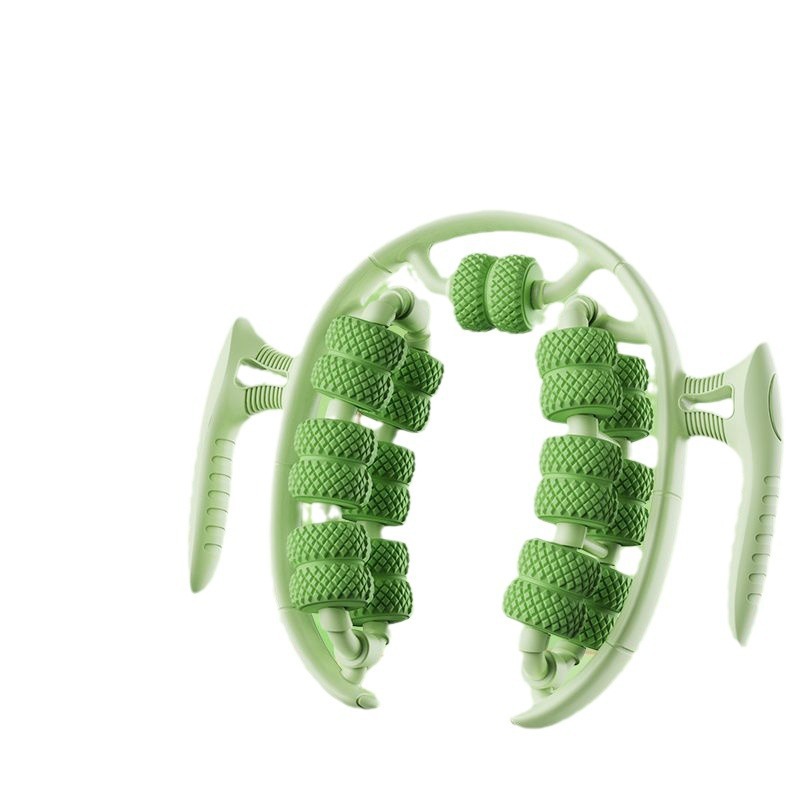 26-wheel leg massager ring clamp leg roller calf muscle relaxation leg shaper massage yoga