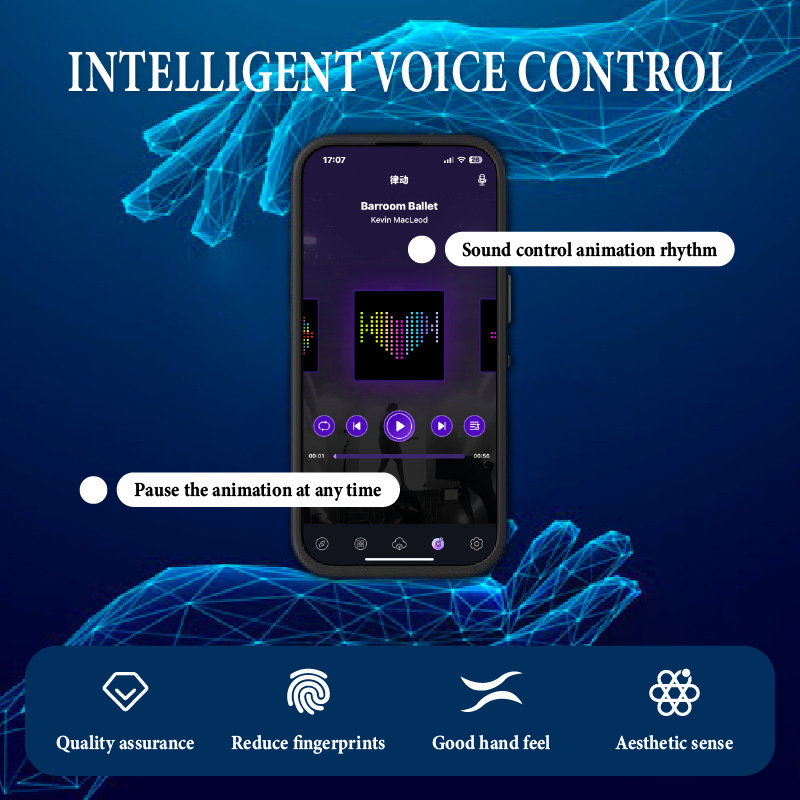 New DIY Sound-Activated Glowing Phone Case for iPhone 13 to 17 Pro Max Series