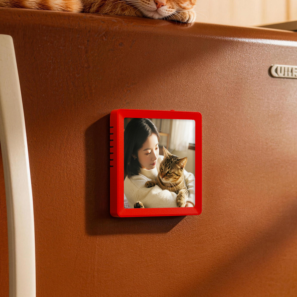 Magnetic Replaceable Photo Pet Music Photo Frame Bluetooth Speaker Recordable Cute Pet Sound TF Card Expandable Desktop Decoration