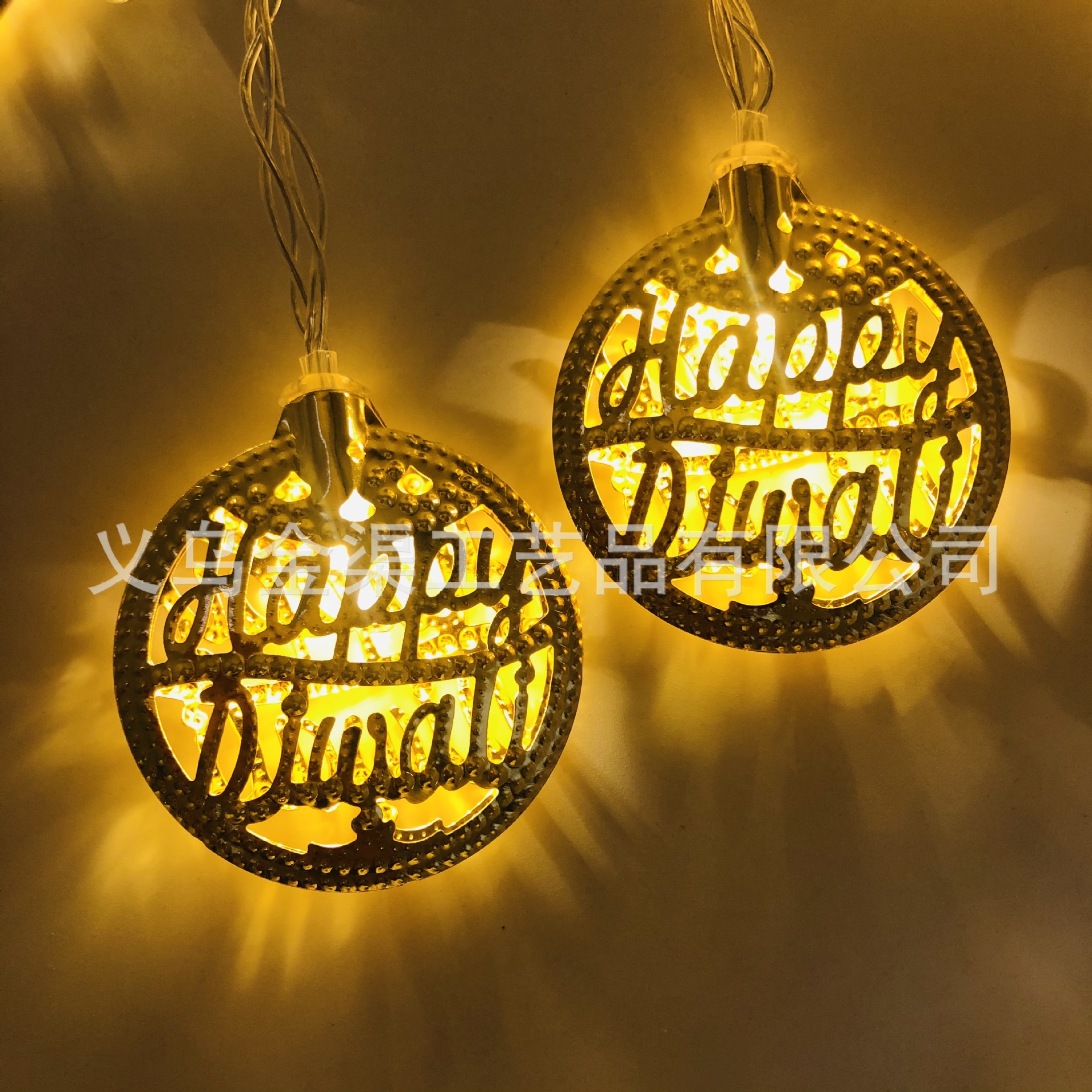 New Indian Diwali Light String LED Festival of Lights Decorative Light String Om Symbol Diwali