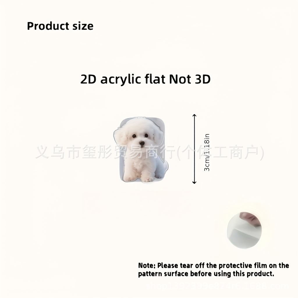 New Acrylic Charging Cable Decoration Suitable for Apple iPhone Lightning Cable Type-C Cable