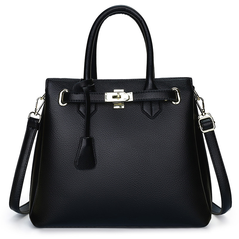 2025 Autumn New Simple Large Capacity Textured Handbag Multi-compartment Women's Commuter Shoulder Crossbody Bag Bags