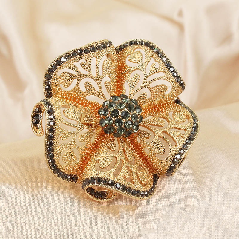 Shijia new sunflower ring for women