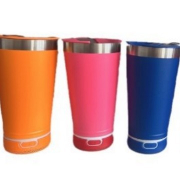 Stainless Steel Bluetooth Water Cup Speaker Card Slot Audio with Bottle Opener Beer Mug Smart Bluetooth Gift Audio