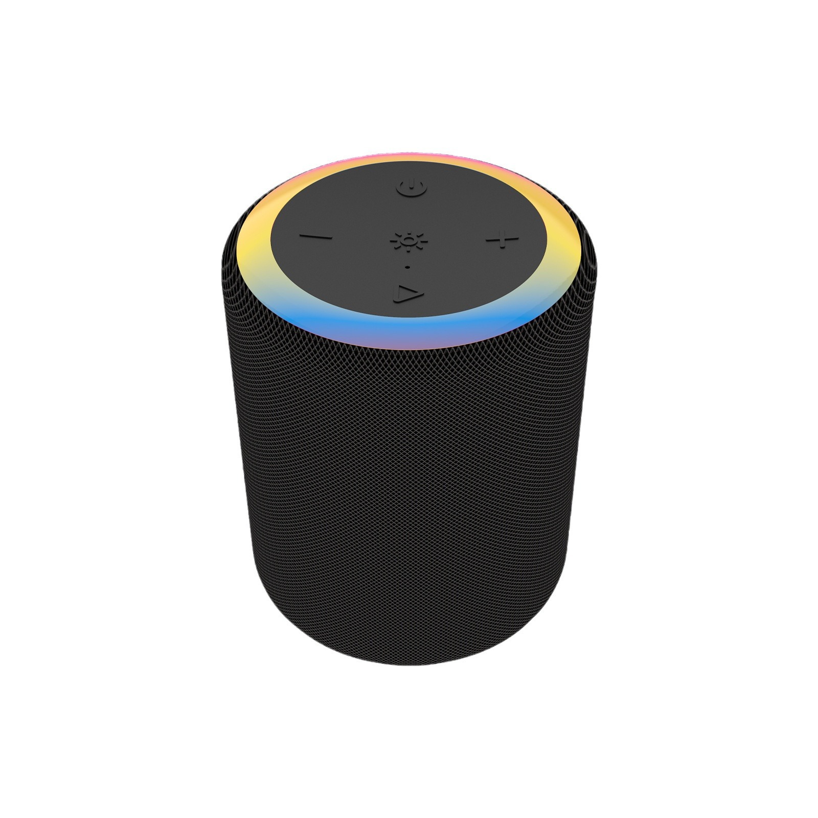 Outdoor Waterproof Bluetooth Speaker Cylinder Small Steel Cannon Colorful Mini Speaker Portable Fabric Audio