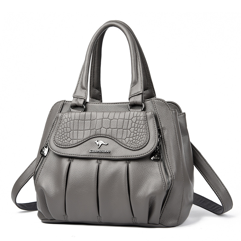 Womanbags 2024 New Large Capacity Shoulder Handbag Women's Commuter Bag Counter Bag