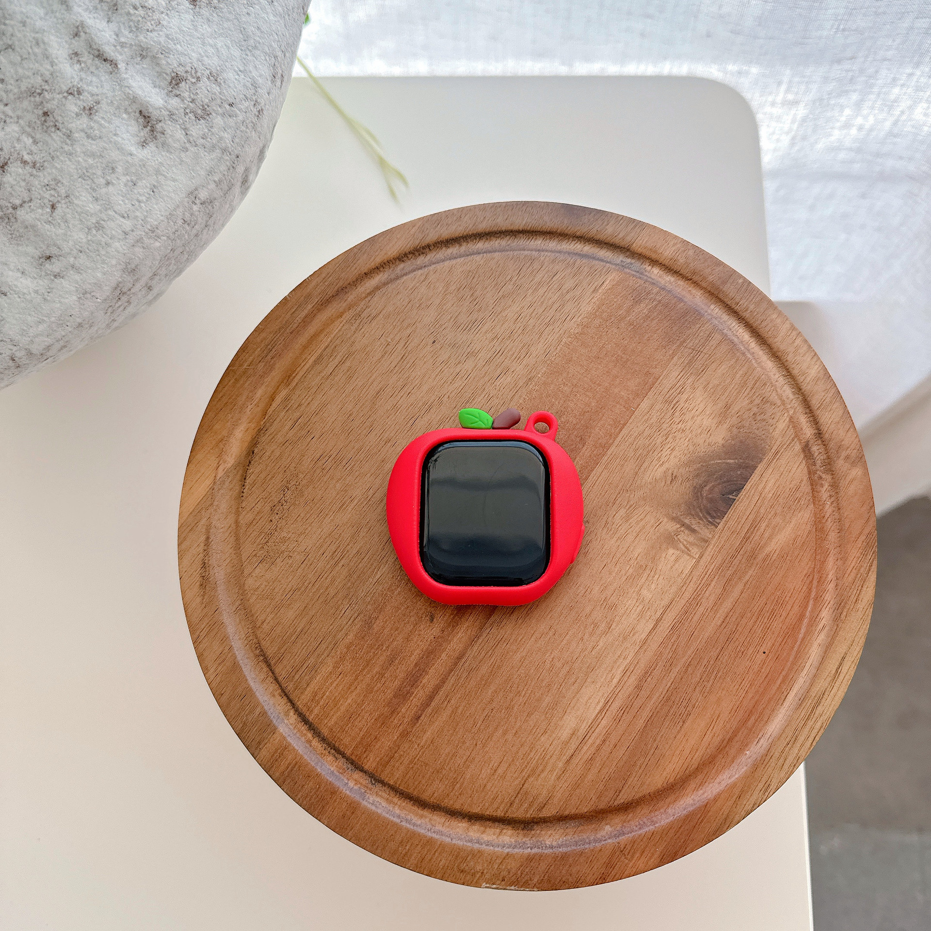 Red Apple Apple watch S11/10/9 compatible iWatch Ultra protective case full coverage soft case