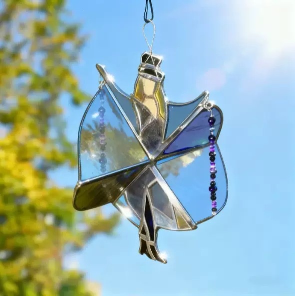 Handmade Stained Glass Spinner
