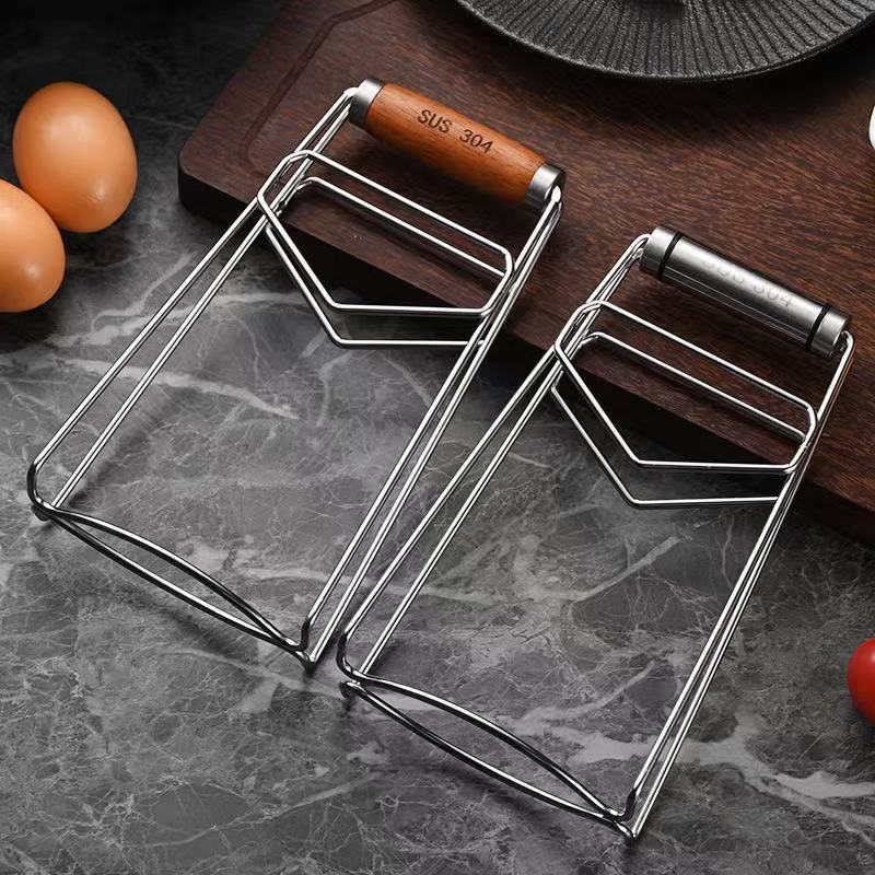 304 stainless steel anti-scald clip, multifunctional plate lifter, household bowl and dish clip, casserole clip, pear wood clip tool