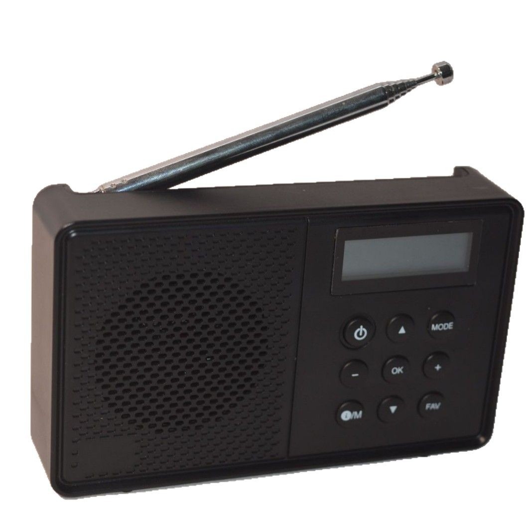 [Europe] DAB+FM Dual-Band Radio, High-Definition Sound Digital Broadcast One-Key Station Search Customizable