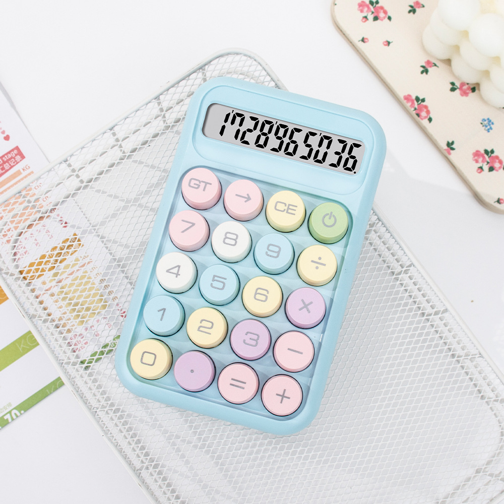 Dopamine Calculator Candy Color Calculator Multifunctional Computer Student Children Special Calculator
