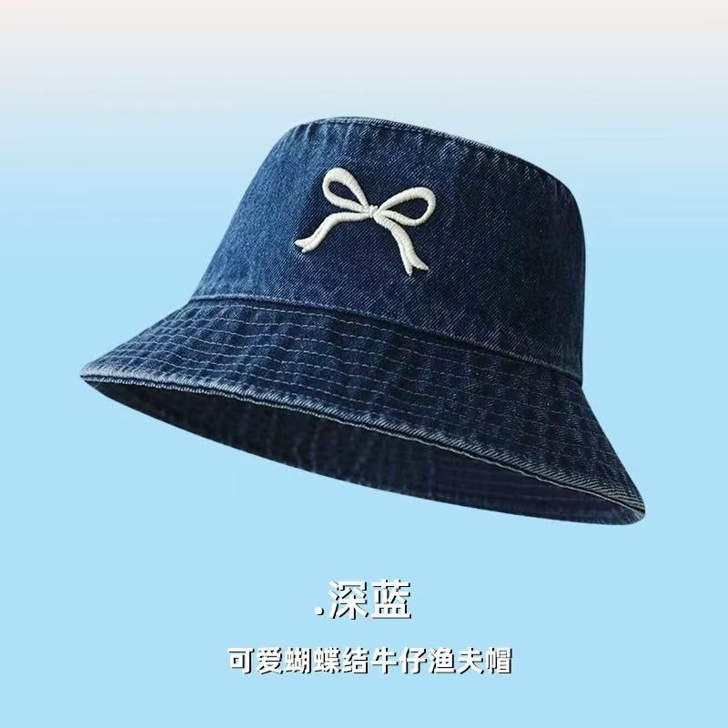 单蝴蝶牛仔-深蓝