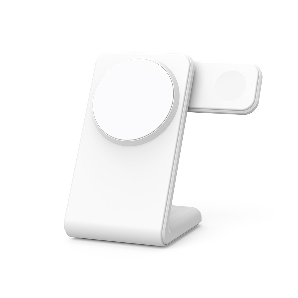 KCFCC certified three-in-one magnetic wireless charger 15W Max Magsafe fast charging strong magnetic