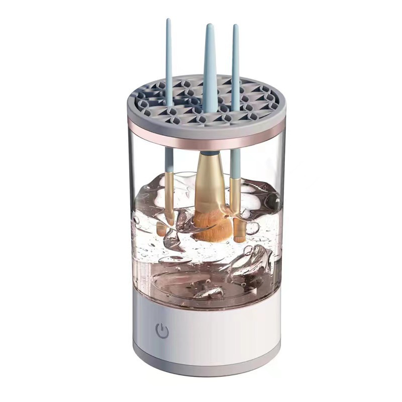 Makeup Brush Cleaner USB Plug-in Electric Makeup Brush Cleaner Washing and Drying Integrated Machine