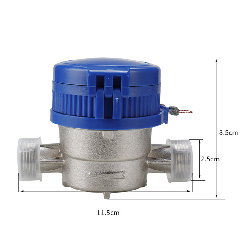 Export Smart Water Meter Household Mechanical Rotary Vane Cold Water Meter High Precision Pointer Digital Combination Water Meter