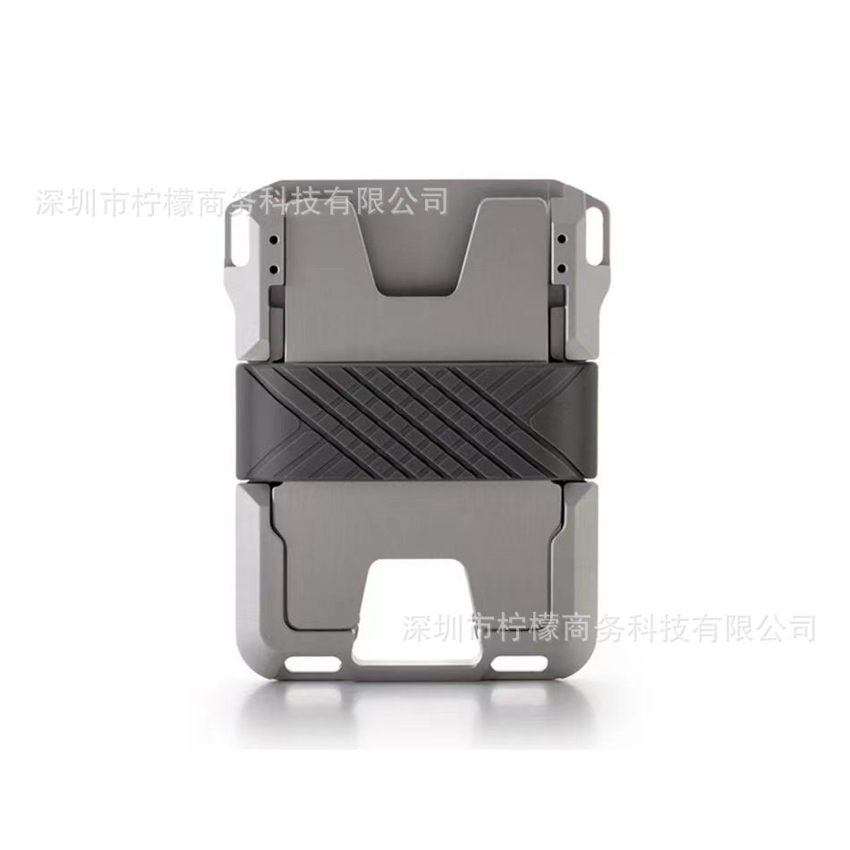 Direct Sale Metal Wallet Metal RFID Card Holder Card Sleeve Anti-theft Aluminum Alloy Credit Card Clip Bank Card