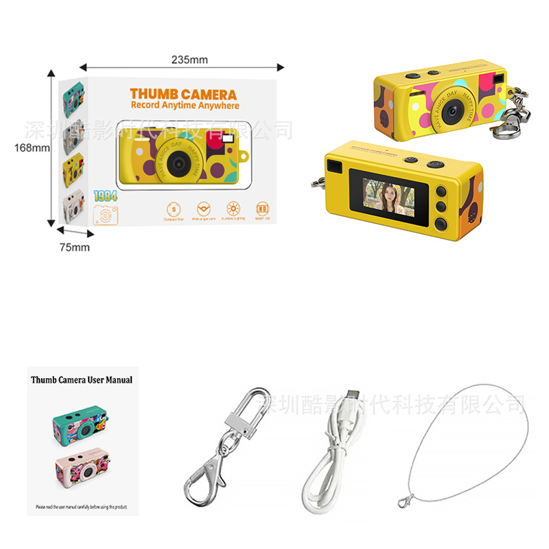 New mini camera HD 1080P photo video portable student pendant
