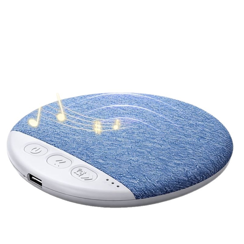 2026 new product bedside ultra-thin sleep speaker listen to music white noise pillow sleep aid Bluetooth speaker