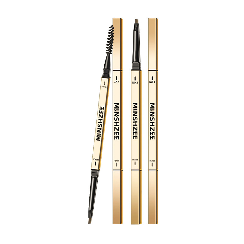 MINSHZEE Mingxi Zhi Gold Bar Eyebrow Pencil Waterproof Sweatproof Ultra Fine Head