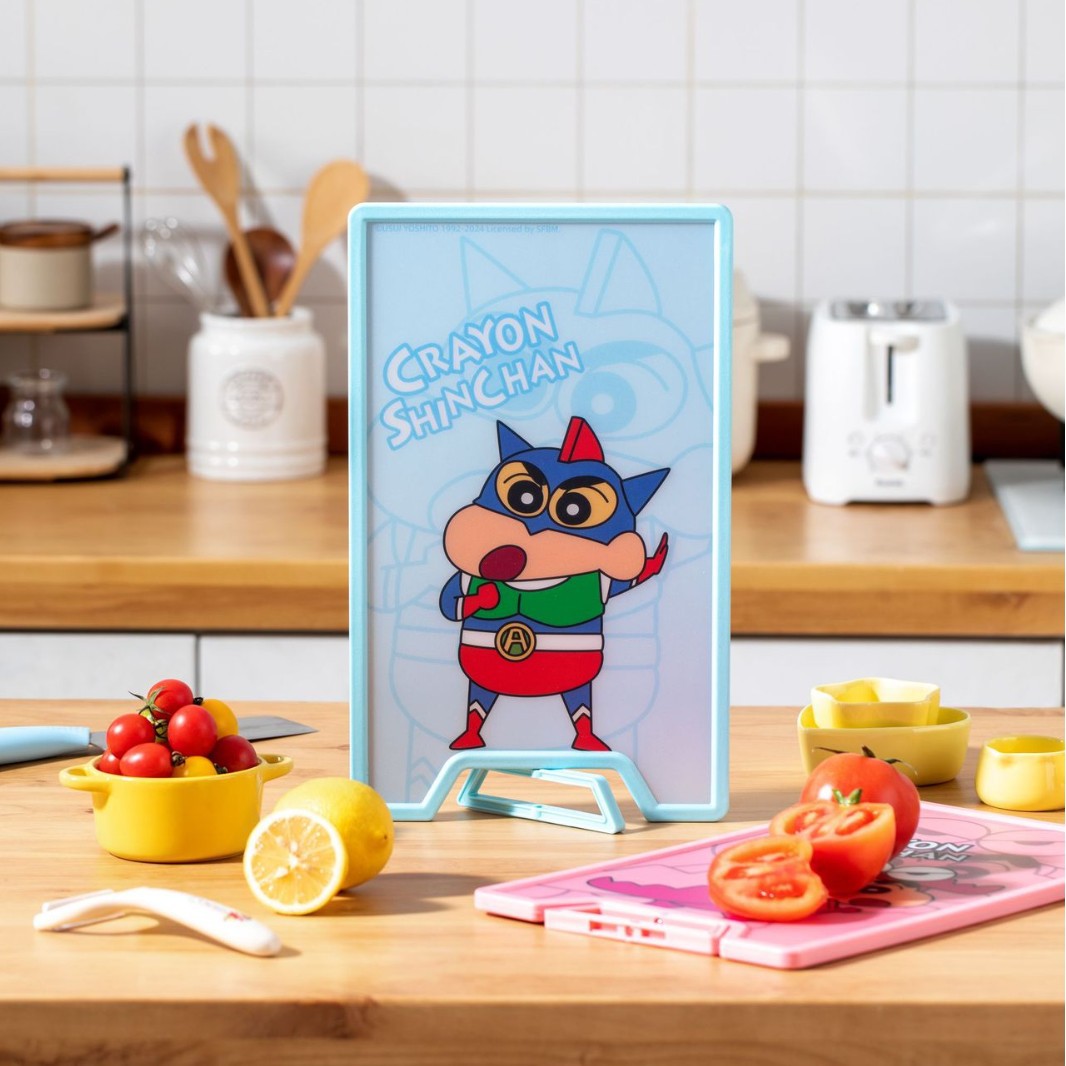 Crayon Shin-chan Cutting Board Official PP Cutting Board Standable Double-Sided Food-Grade Cartoon Kitchen Utensil Cute Cutting Board