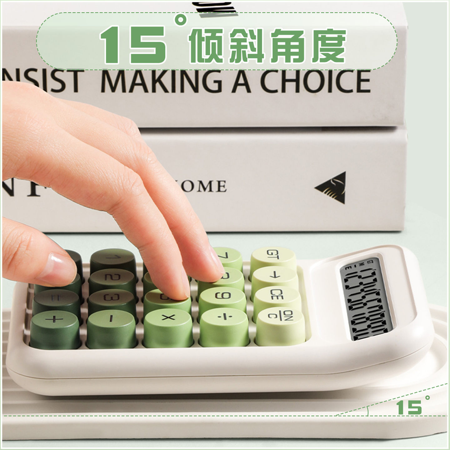 Calculator Office Use Gradient Goddess College Student Exam Multifunctional Flexible Keyboard Calculator
