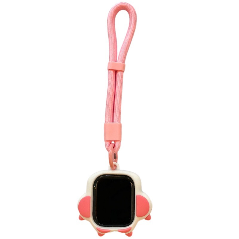 Cute cat paw Apple Apple watch S11/10/9 compatible iWatch Ultra protective case full coverage soft case