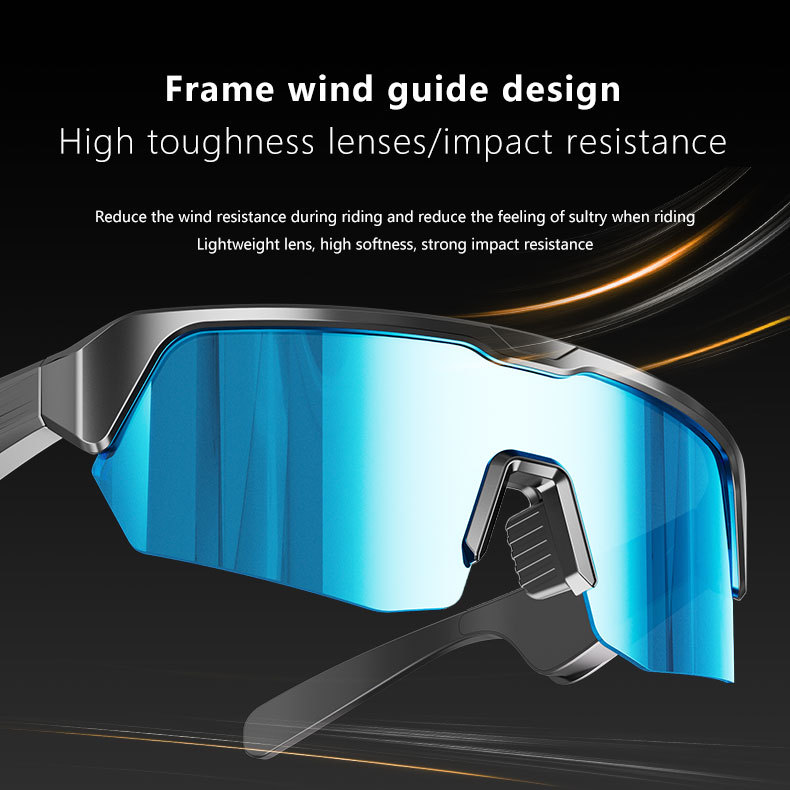 YJ006 Smart Bluetooth Glasses Music Call Navigation UV Protection Multifunctional Glasses Cycling Sports Glasses