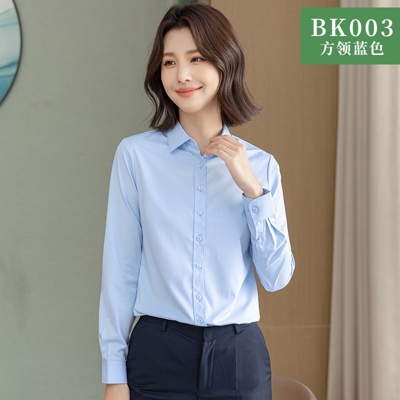 35/S · bk003【长袖】方领蓝色