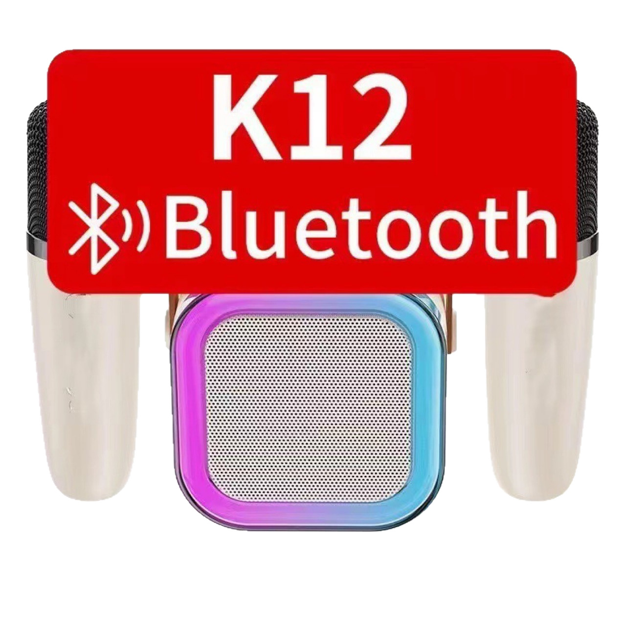 New K12 Bluetooth audio integrated wireless microphone portable K song outdoor singing home karaoke Bluetooth audio
