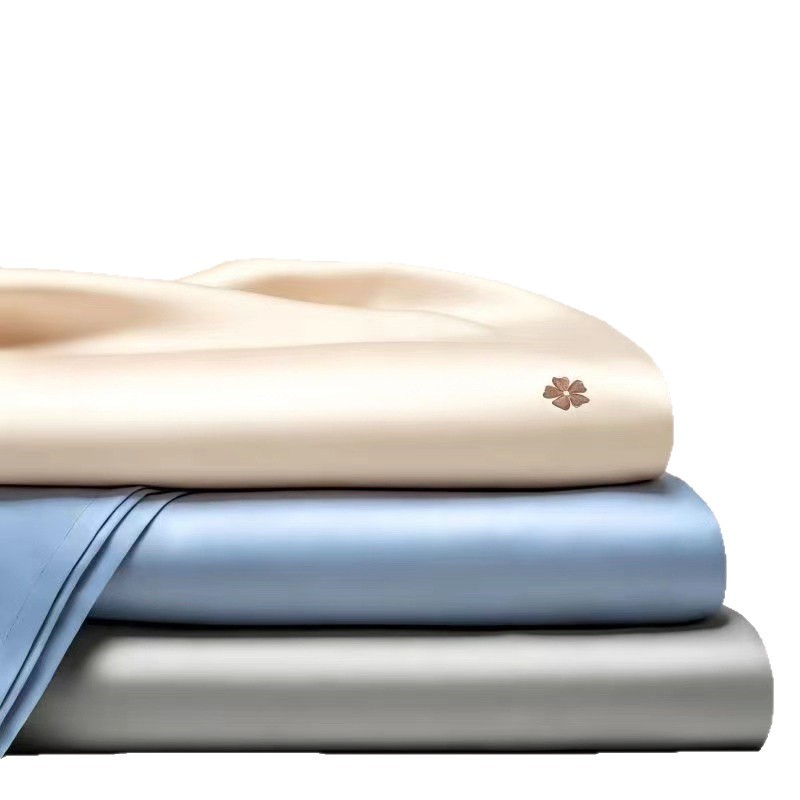 Summer cool ice silk bed skirt cover single piece 2026 new 180cmx200cm mattress cover protective cover three-piece set 3