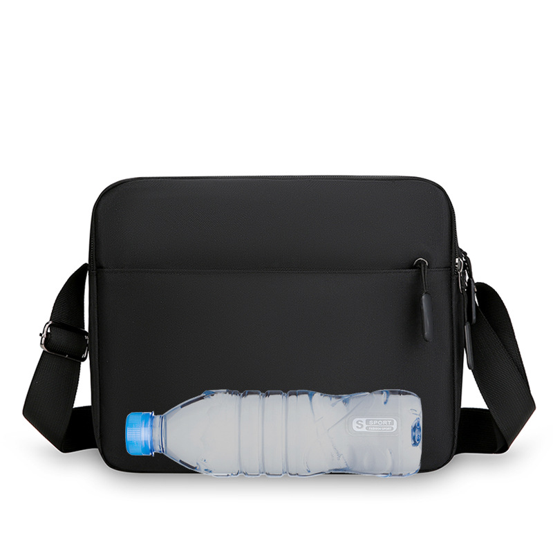 Oxford cloth men's single shoulder crossbody bag sports small bag large capacity simple casual sports backpack