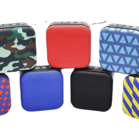 New T5 Bluetooth Speaker Outdoor Wireless Heavy Bass Mini Small Audio Gift Portable Card U Disk Play