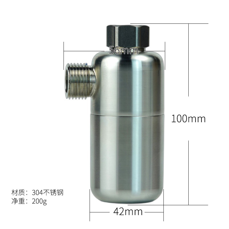 304 stainless steel pre-wash bed scale inhibiting ultrasonic shower head water heater toilet filter