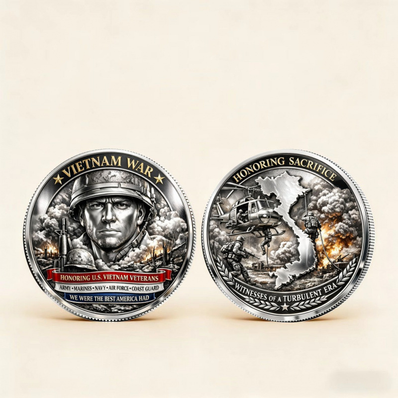 New Standalone Site Product Supplier 2026 Theme 250th Anniversary Coin 3D Commemorative Medal