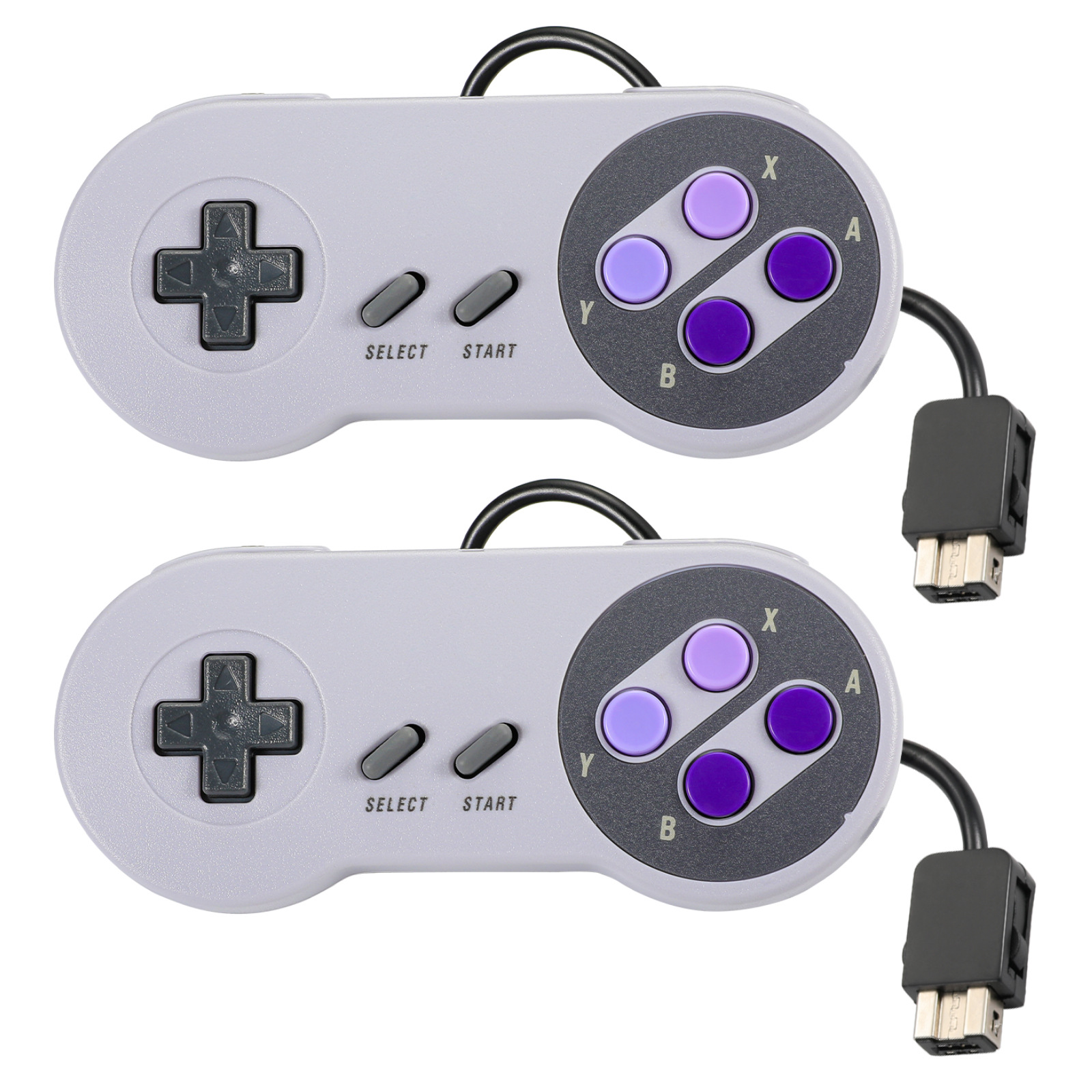 Compatible with original SNES SFC game console Super Nintendo wired game controller SNES game controller SFC controller