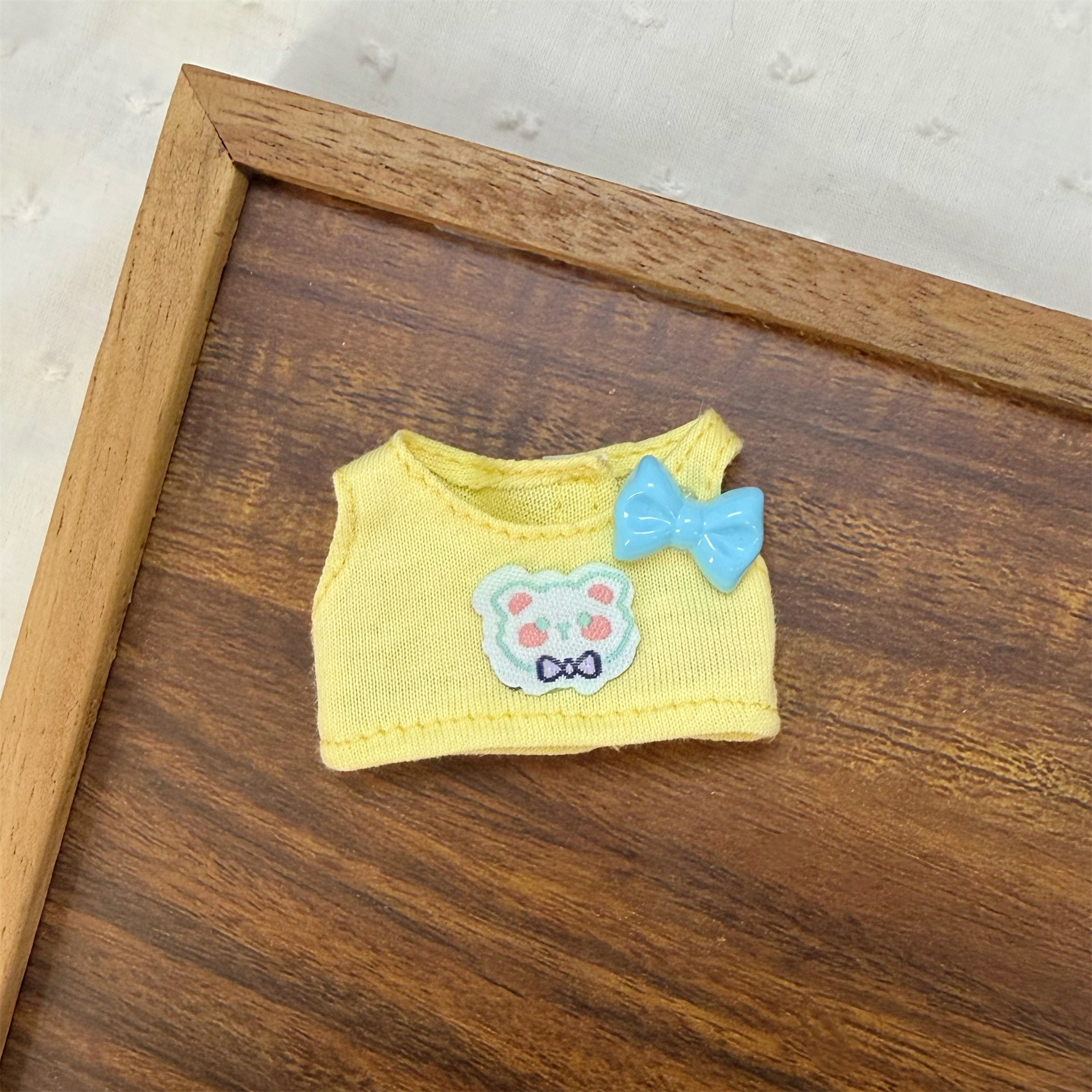 New 10cm cotton doll mini star man kt cat small size vest doll clothes long-legged kitty cat dress-up