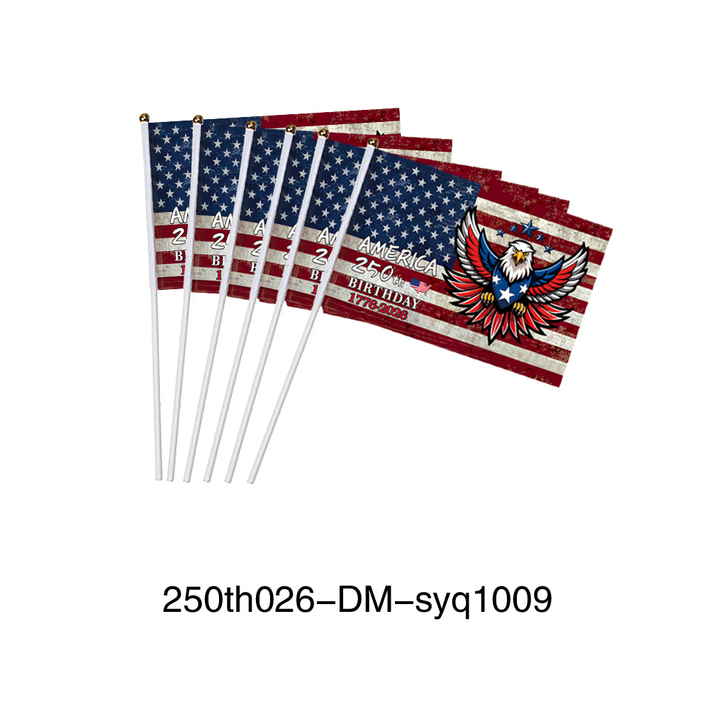 250th026-DM-syq1009 · 【20个】pp旗杆14*21cm