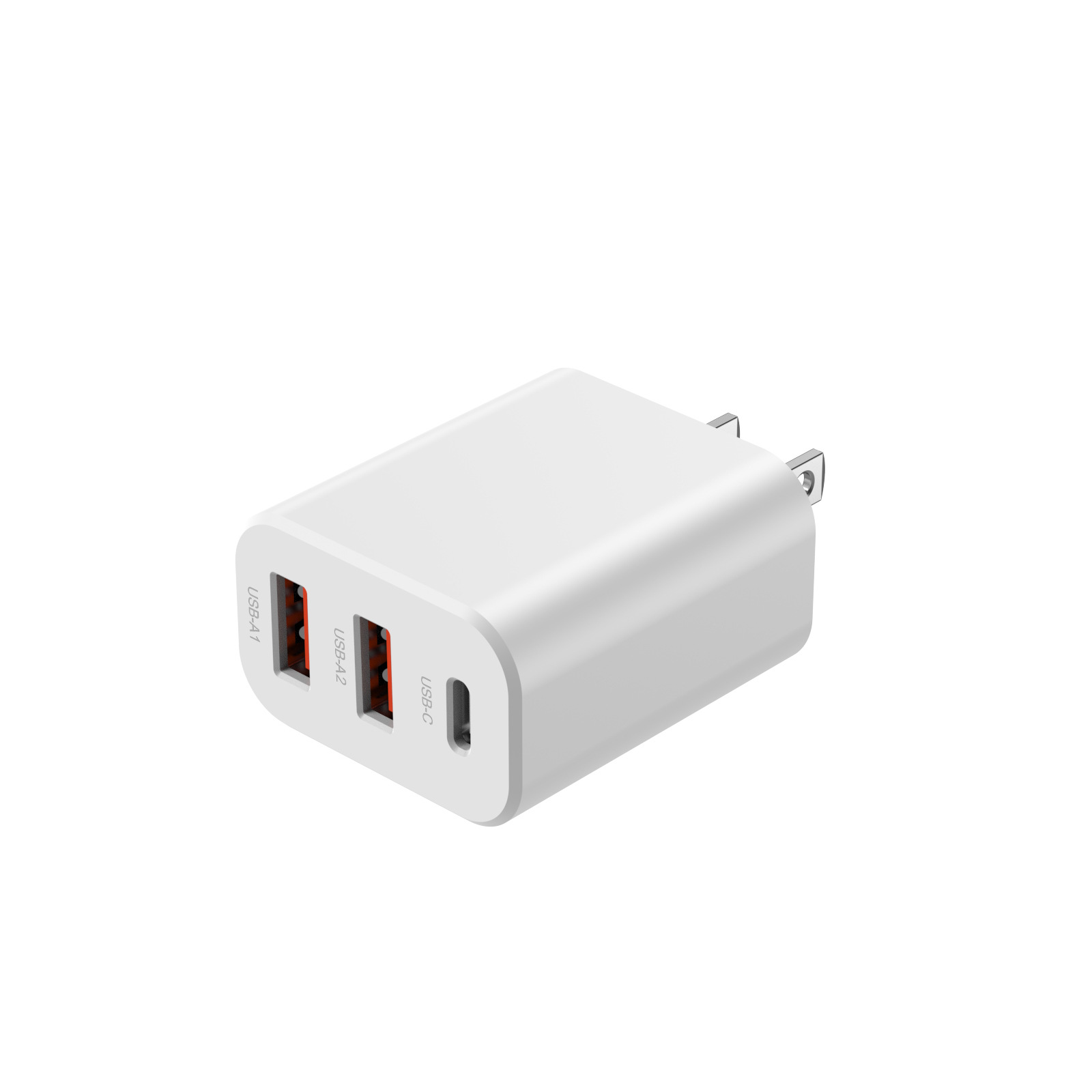 US ETL certified PD30W charger GaN plug for Apple Android Samsung fast charge charger