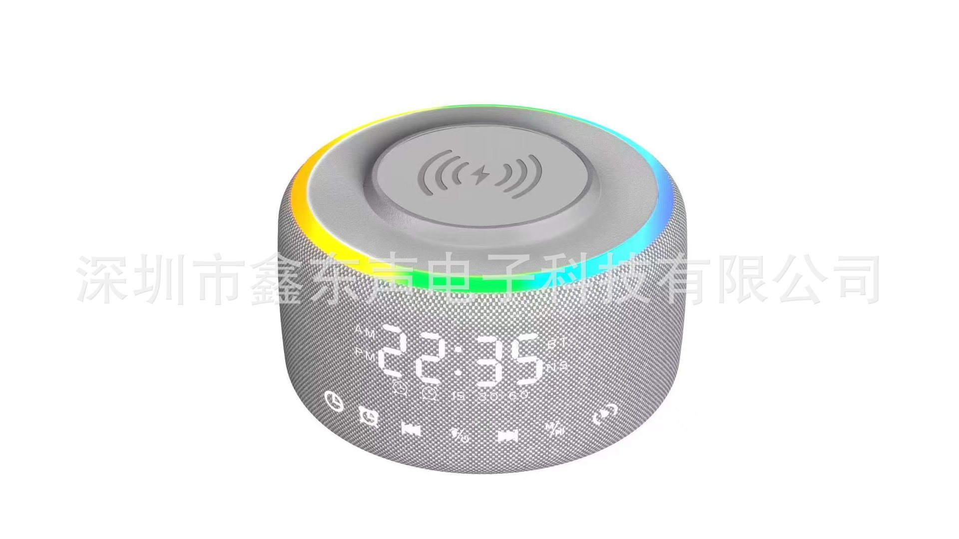 New Product S312 White Noise Wireless Charging Bluetooth Audio Colorful Breathing Light Sleep Aid