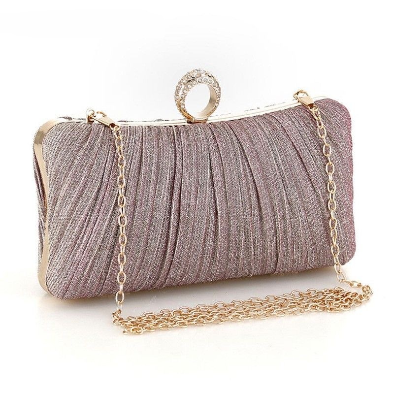 2025 New Ring Bag Large Capacity Evening Dress New Evening Bag Women's Clutch Evening Bag