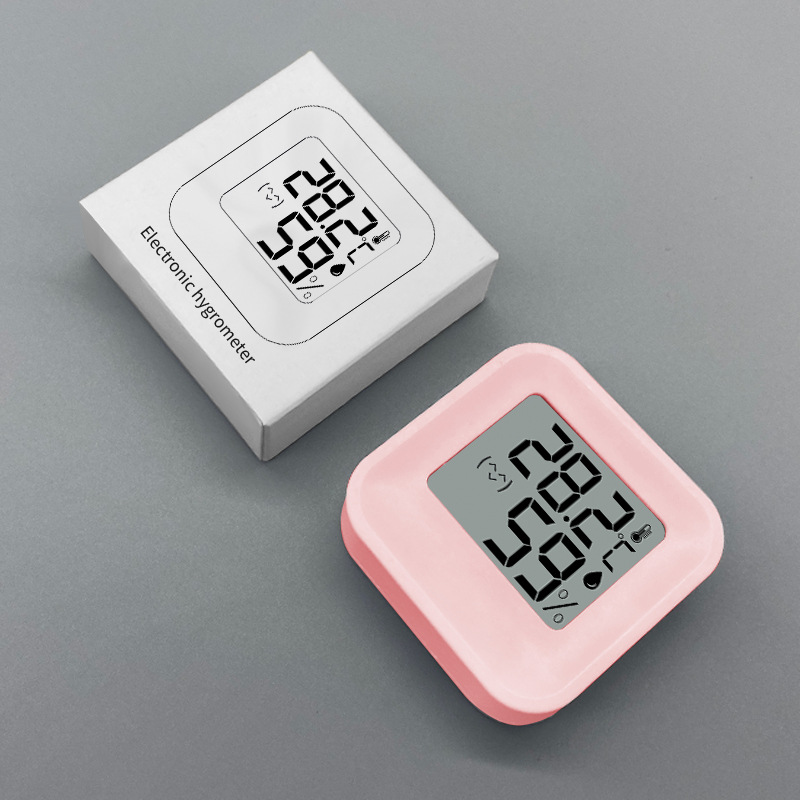 New Electronic Thermometer Hygrometer Indoor Home Wall Mounted Mini Dry Wet Thermometer