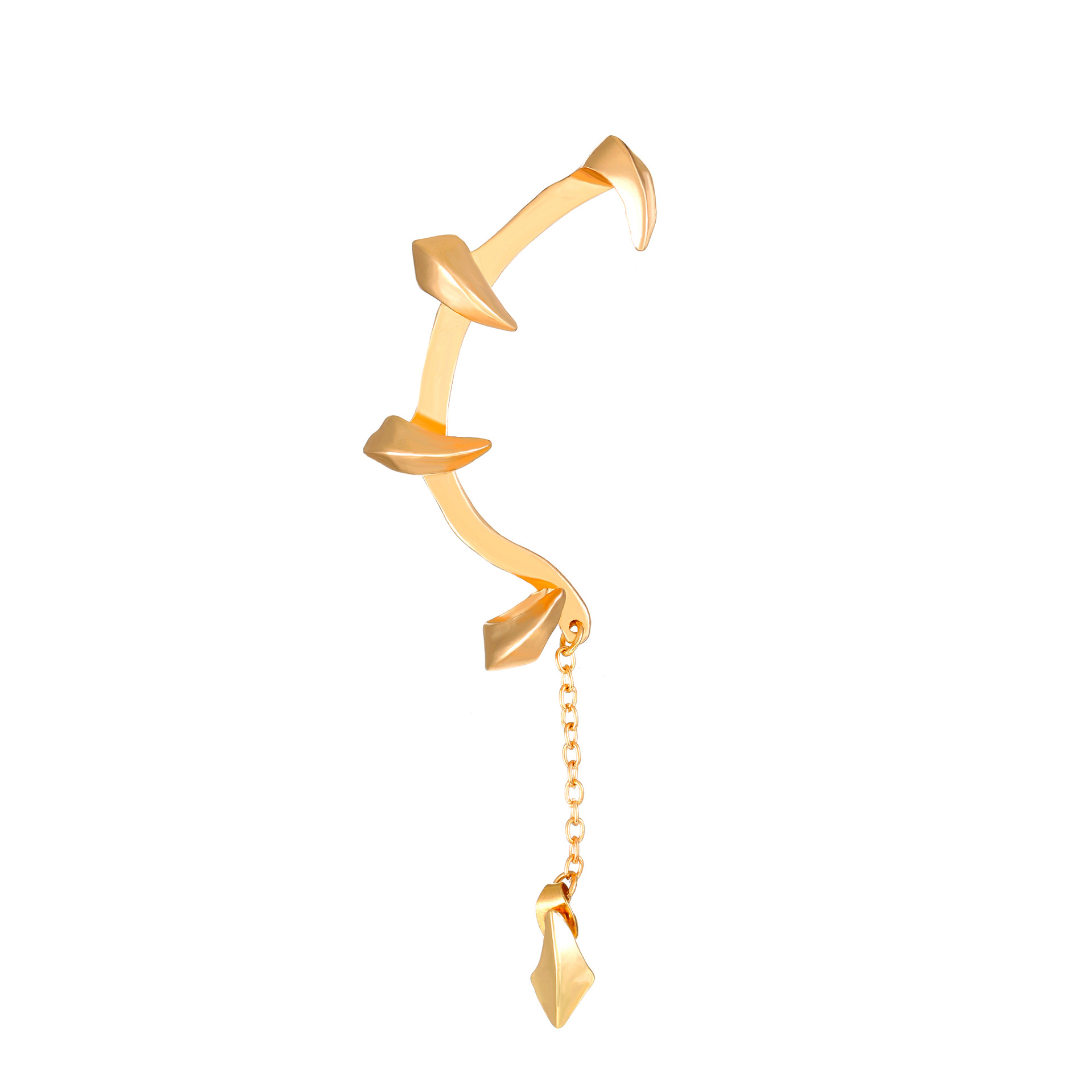 Gothic Demon Claw Ear Cuff Women Punk Alloy Ear Bone Clip Ear Clip No Piercing