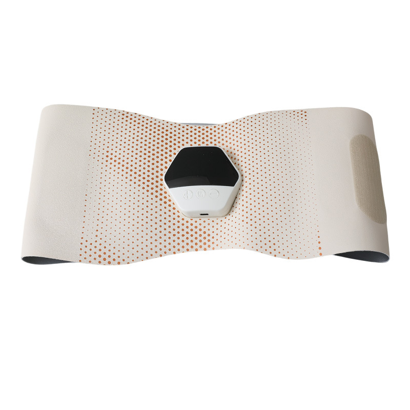 Body Sculpting Device EMS Microcurrent Abdominal Fitness Device, Waist Abdomen Heat Belt Sports Pulse Waist Massager