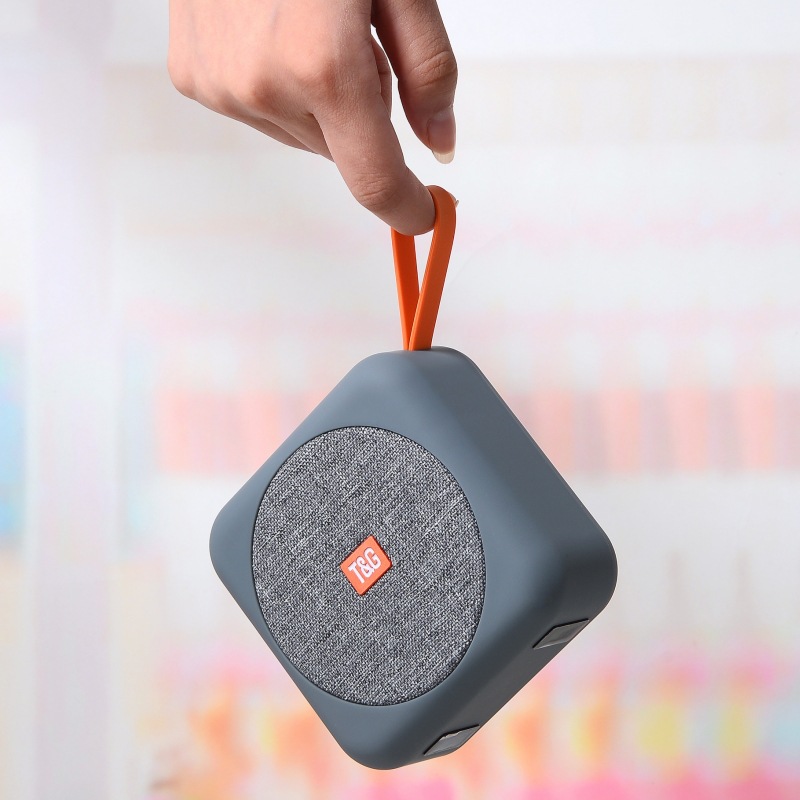 TG505 square Bluetooth speaker portable outdoor手提 waterproof fabric mesh fabric mini small speaker subwoofer