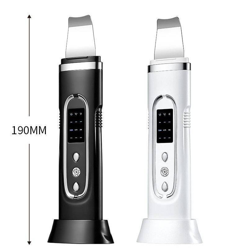 New Blackhead Scraper Ultrasonic Skin Scraper Machine for Face Home Pore Cleansing, Blackhead Removal,导出 Beauty Instrument