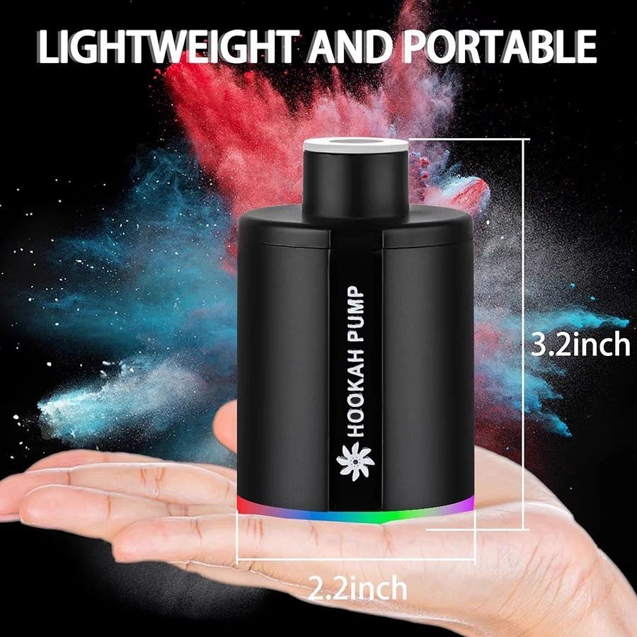 Water pipe accessories USB Arabic water pipe smoking device smoking pump bar restaurant shisha pump