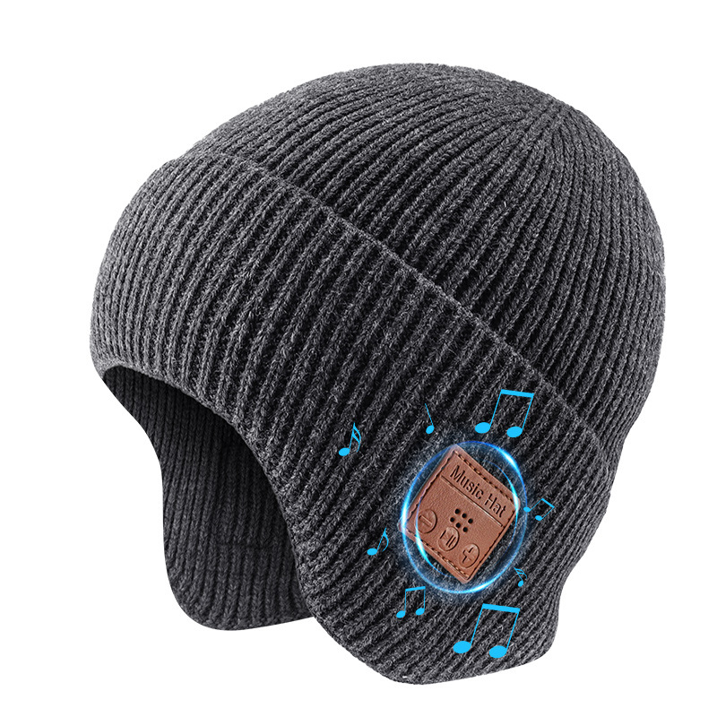 TK new and unique product LED lighting light-up hat Bluetooth music hat new