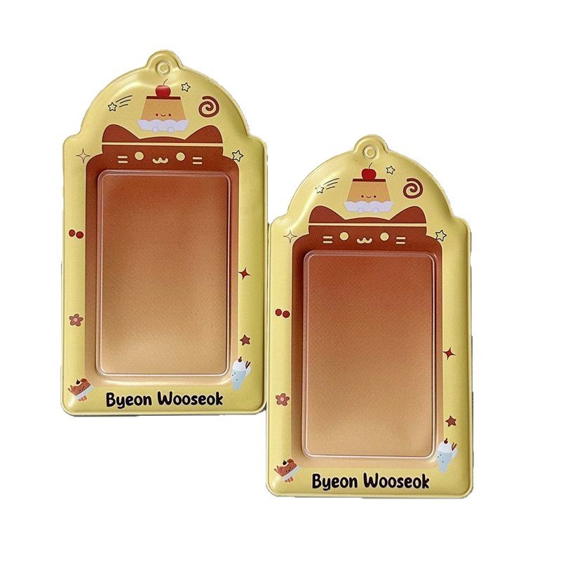 Cute idol card campus card storage display small card card holder pendant new card pack collection PVC card sleeve