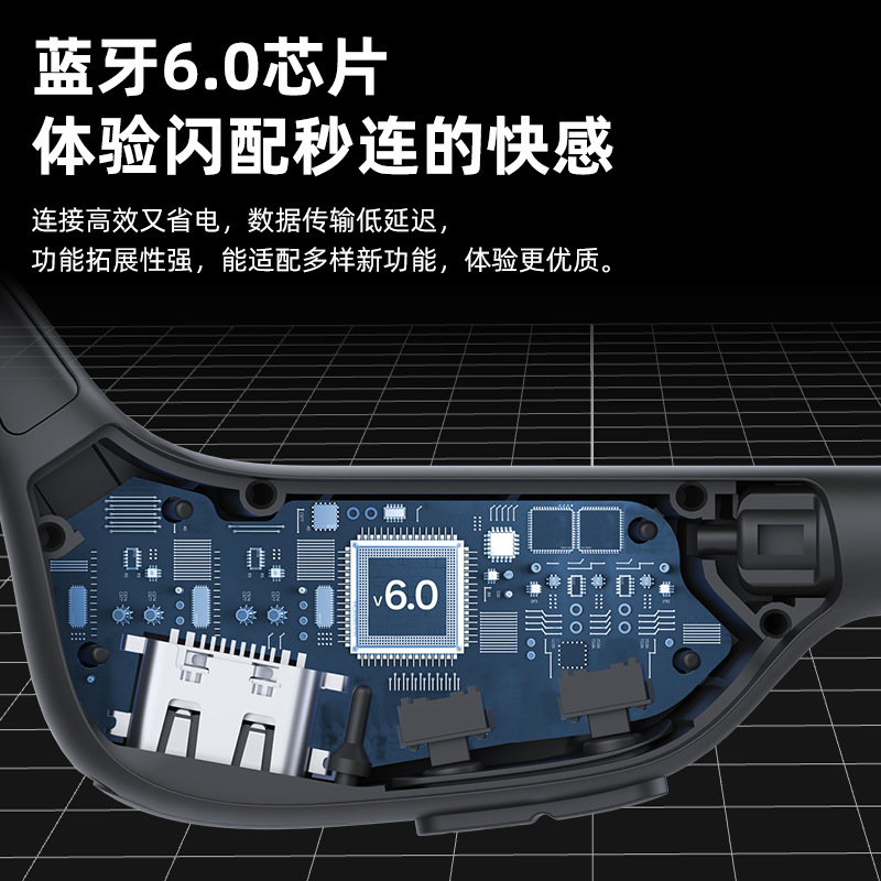 X3 new private mold bone conduction Bluetooth earphones running cycling sports earphones Bluetooth earphones