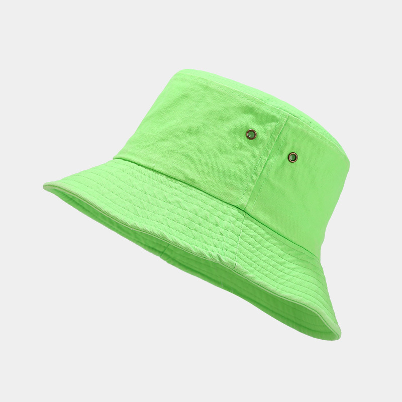 Bucket Hat for Men, Washed Plain Basin Cap for Women, All-Season Outdoor Travel Sun Hat
